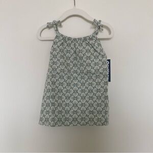 OshKosh B’gosh toddler tropical print green tank top